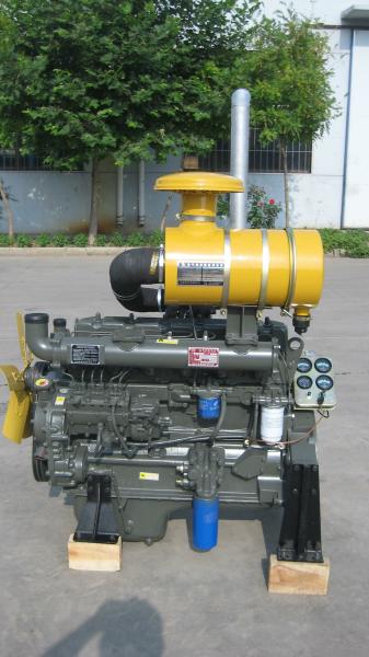Motor diesel Weifang R6105IZLD de 1500rpm para energia principal, gerador a diesel de 100KW / 125KVA em cor opcional