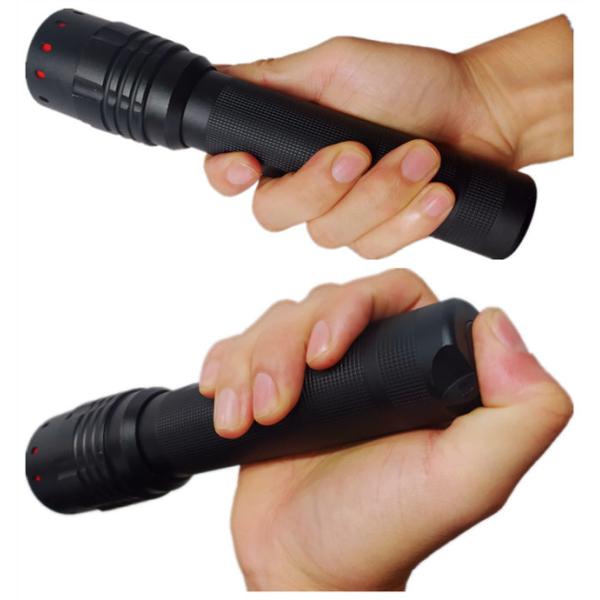 Indoor Outdoor Heavy Duty Adjustable Focusing LED Flashlight IP64 Waterproof