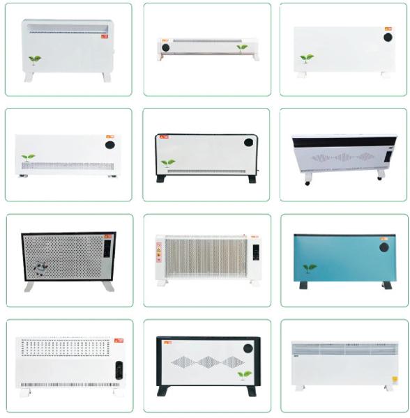Modern Luxury Infrared Wall Panel Heater PTC Free Standing Electric Convector Home EU Plug Wall Mounting Decorative Best