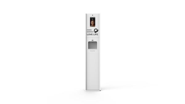 Intelligent Face Recognition Thermal Temperature Check Device Employee Door Access