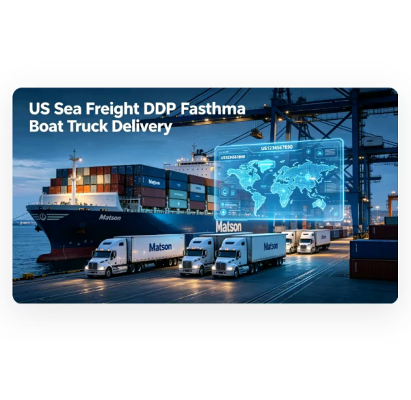 Delivered Duty Paid DDP Shipments To USA With Express Truck Delivery