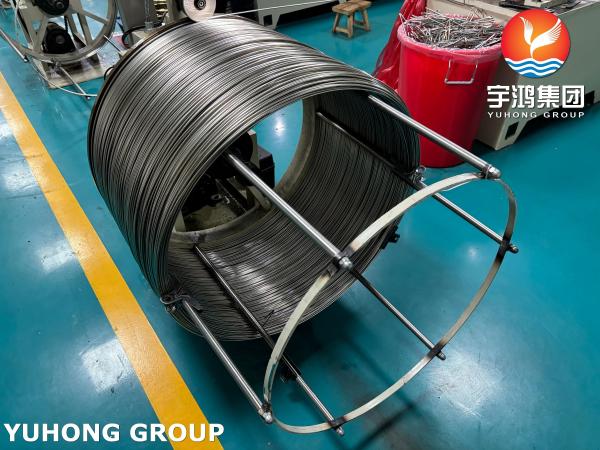 ISO9626 SUS304 Stainless Steel Coiled Capillary Tube For Medical Needle Tube Manufacturing