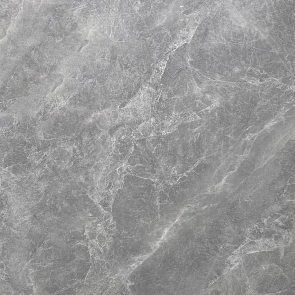 Baldosas de porcelana esmaltada pulida gris de 60x60cm para suelos interiores