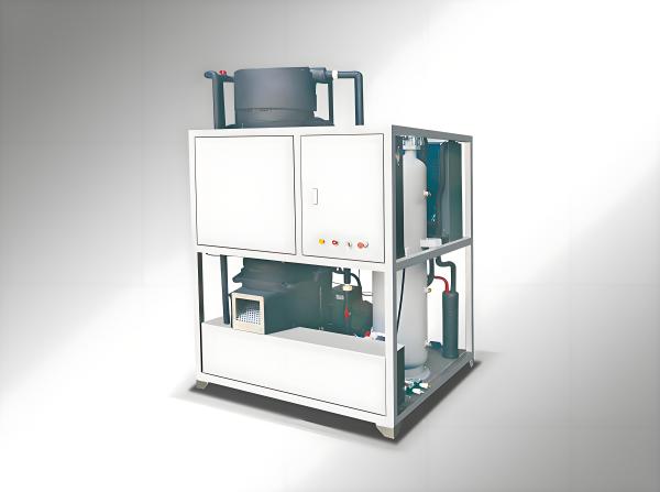 Industrial Ice Cube Making Machine  Air Cooling PLC Control Restaurant Ice Maker
