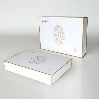 CMYK Printing 0.5kg 1200gsm Magnetic Book Shaped Cosmetic Packaging  Boxes