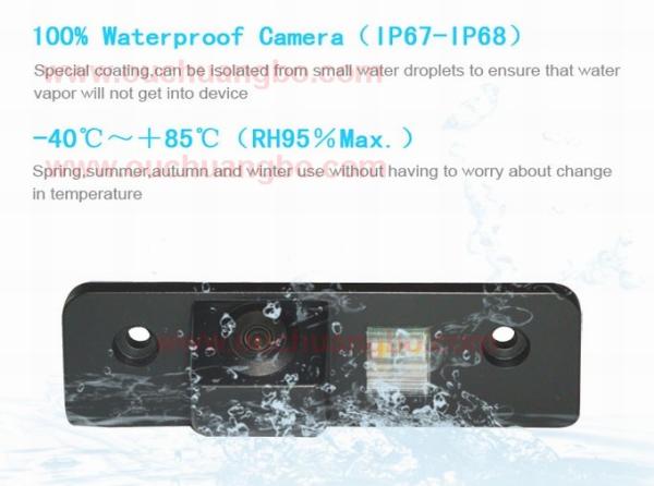 Ouchuangbo 170°super wide angle waterproof car rear view camera for Skoda Octavia OCB-T6839