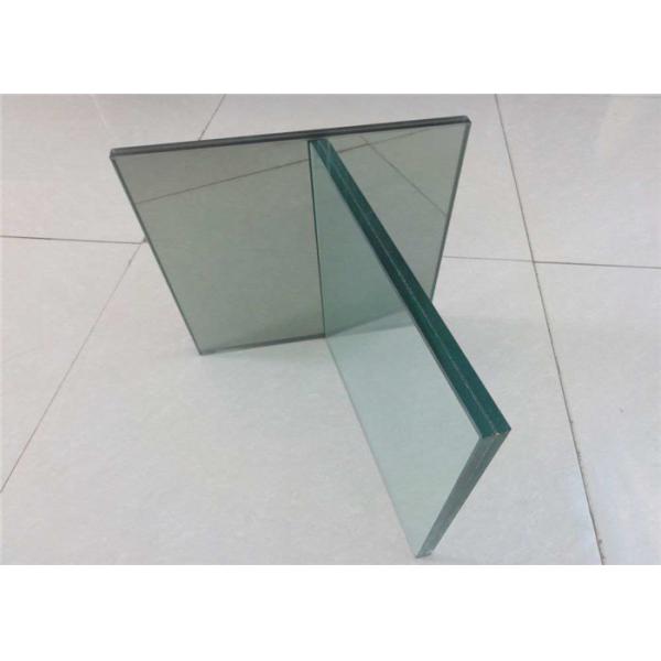 Flat / Curved Laminated Float Glass Bullet Proof Coloured Laminated Glass For Bus Station
