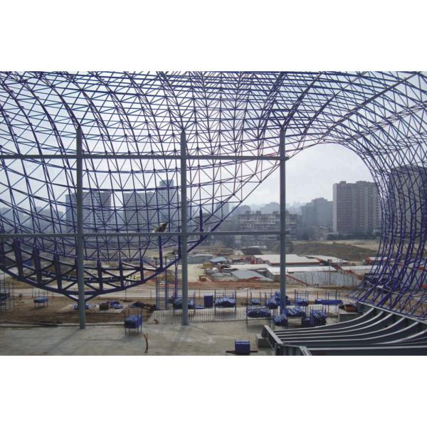 Moderno Design pré-fabricado de aço parafusos de bola conjunta de espaço quadro para armazém e hangar