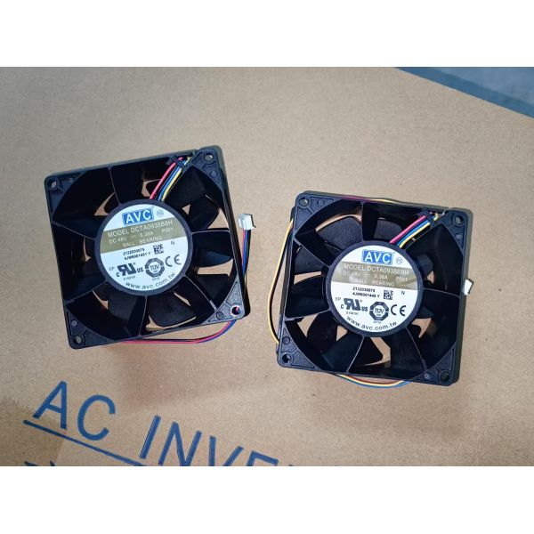 Original New DCTA0938B8H Industrial AVC Fan DC 48V 0.38A 92mm AVC Cooling Fan for Variable Frequency Drivers