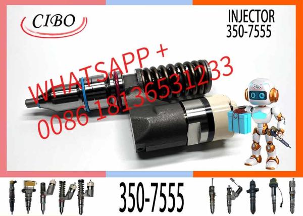 El excavador Accessories Diesel Motor del inyector de combustible del motor diesel parte 3507555 350-7555 para  16H 345B 345B de