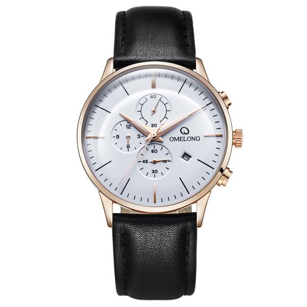 Relógio de pulso luxuoso Mesh Strap Waterproof Sport Watch de Relogio Masculino do relógio de quartzo dos homens