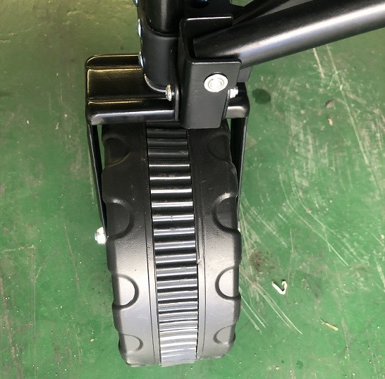 Black Collapsible Wagon Cart Heavy Duty 70kg Folding Camping Wagon Festival Cart