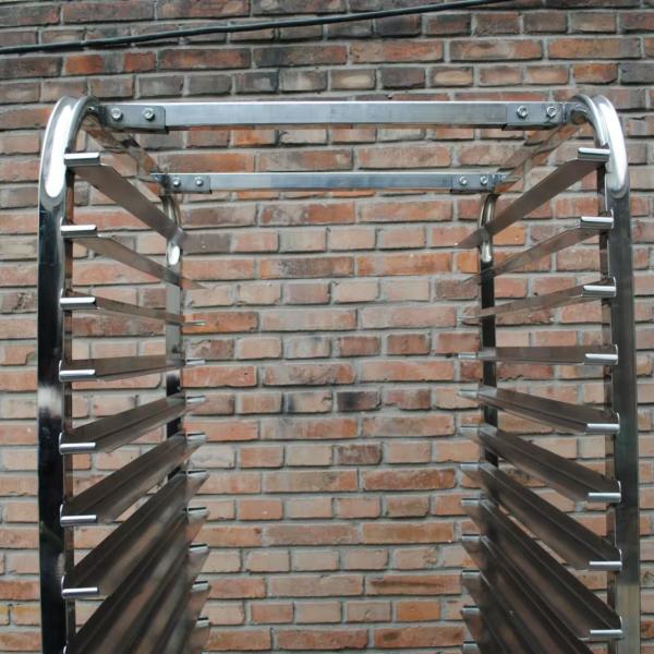 304 en acier inoxydable en aluminium porte-bagages de boulangerie