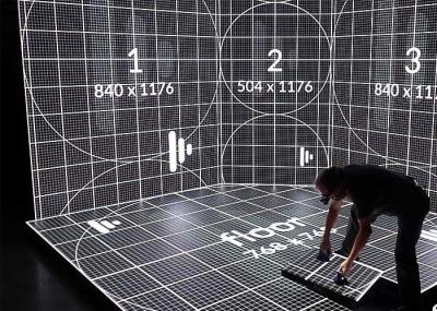 Novastar/Kinglight Control System XR LED Floor Display for Long-Term 100000 Hours Life Span