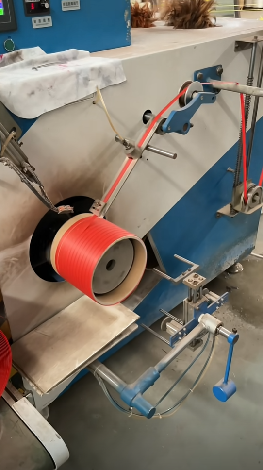 Multi Voltage Strapping Band Winding Machine Semi Automatic Double Station 5-32mm