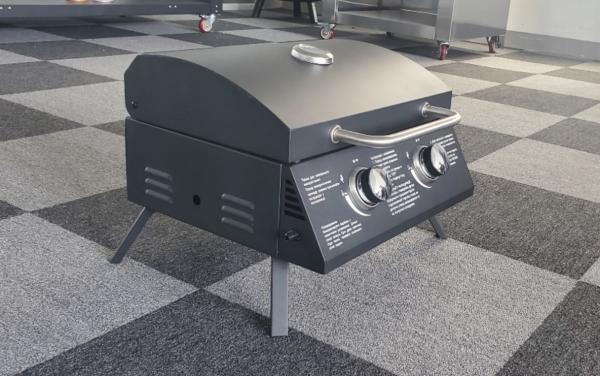 55*46.5*41cm Grill de gás portátil Cozinha ao ar livre com Grill de gás tipo metal de aço