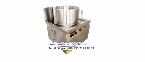 Electromagnetic Heating Sugar Melting Pot with Capacity 1000kg/shift