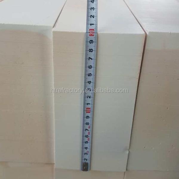 40T Inventory Quantity White Fused Cast Refractory Zircon Azs Brick for Glass Fusing Kiln