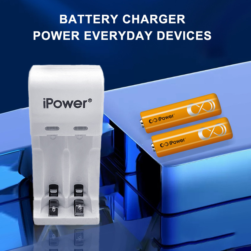 1.2В AA AAA Акумуляторы заряжаемые зарядное устройство USB интерфейс 2 слота