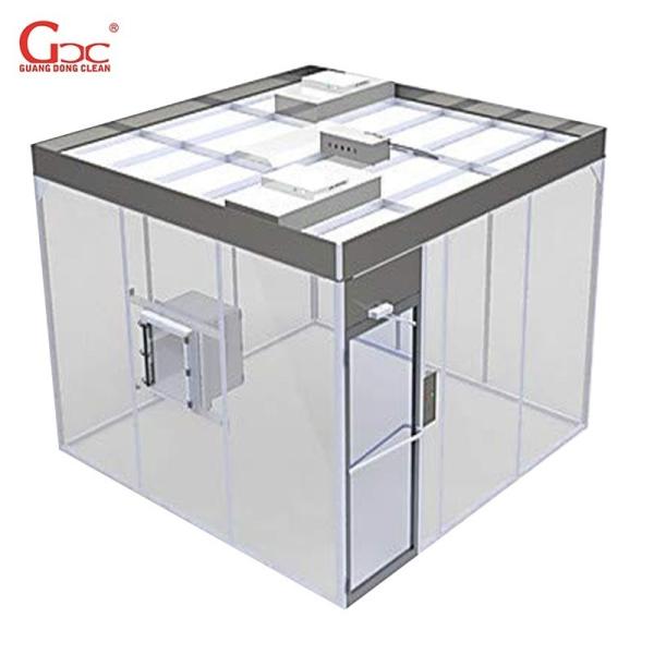 Stainless Steel 15 m2 ISO 8 Clean Room Booth with Modular Cleanroom Wall Panels