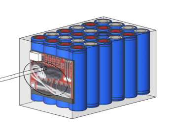 INR18650 BMS 22.2V 8.8Ah Lithium Ion Batteries For Medical Devices