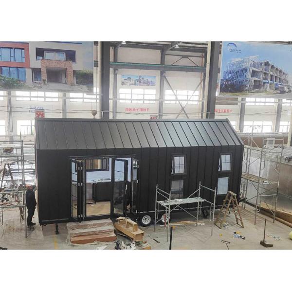 USA / AU / NZ Standard Modular Home Prefab Tiny House Kit With Trailer For Camping / Resort