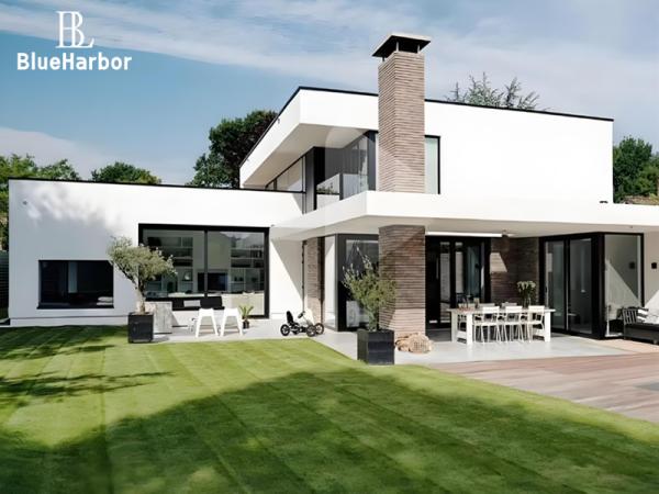 Quick Assemble Modern Prefab Steel House Luxury Steel Villa