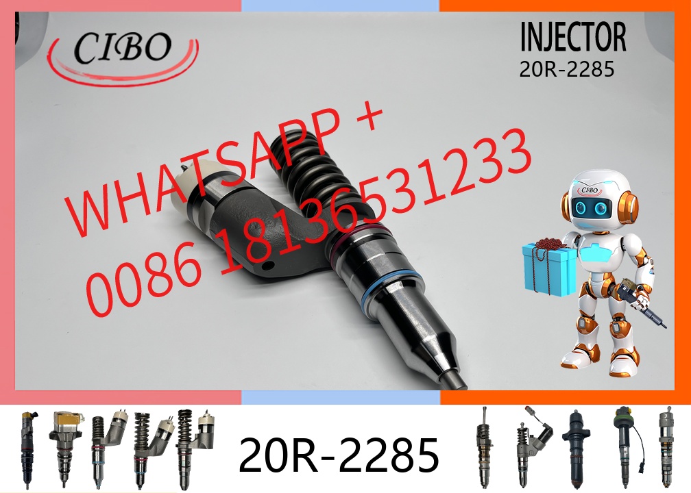original 20R-2285 Diesel Fuel Injector for C15 C18 Excavator Engine Replacement for OEM 359-7434 20R-1304 374-0750 20R-2284 30R-0004 original new injector