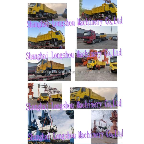 10 Speeds Gearbox 6x4 Tipper Manual 10 Wheels HOWO Dumper Segement Medium-sized Truck