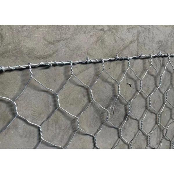 Metal Gabion Baskets 100g Zinc Coating 80 Tensile Strength