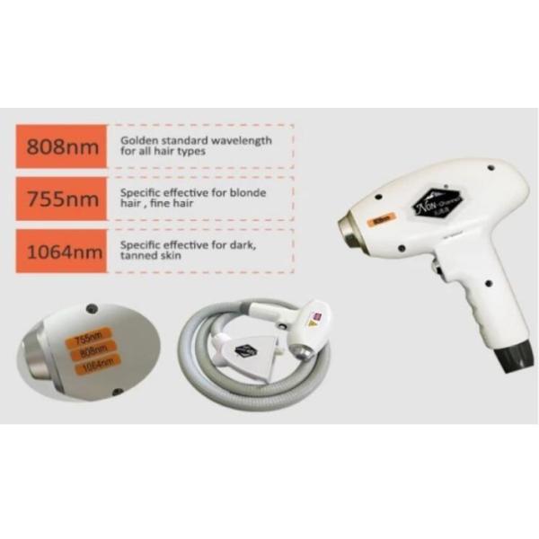 Vertical Diode Laser Hair Removal Machine 755nm 808nm 1064nm Available