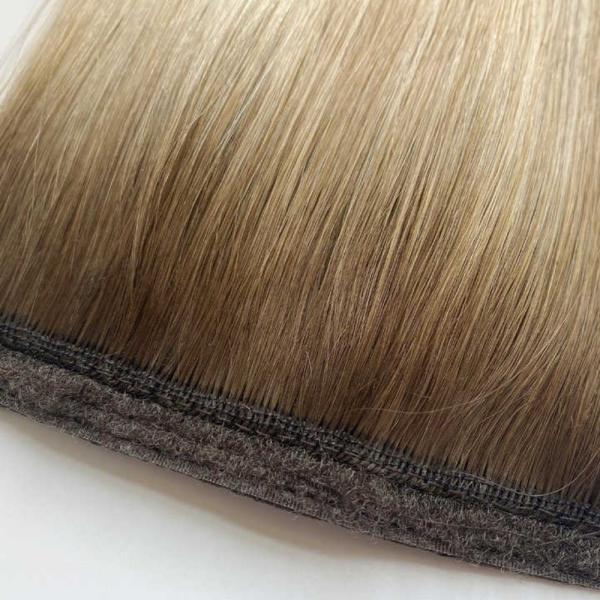 Human Hair Clip in Ponytail Extensions with No Shedding Long Straight Wrap Around