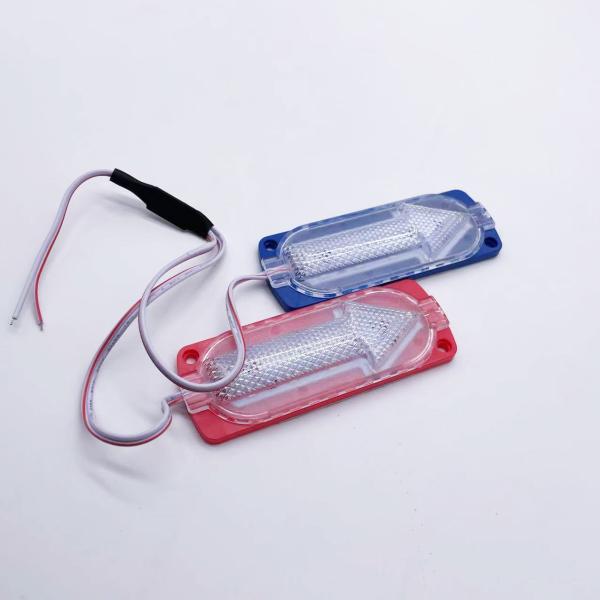 3W Arrow LED Lights Modules Side Indicator For Trucks Motorcycles