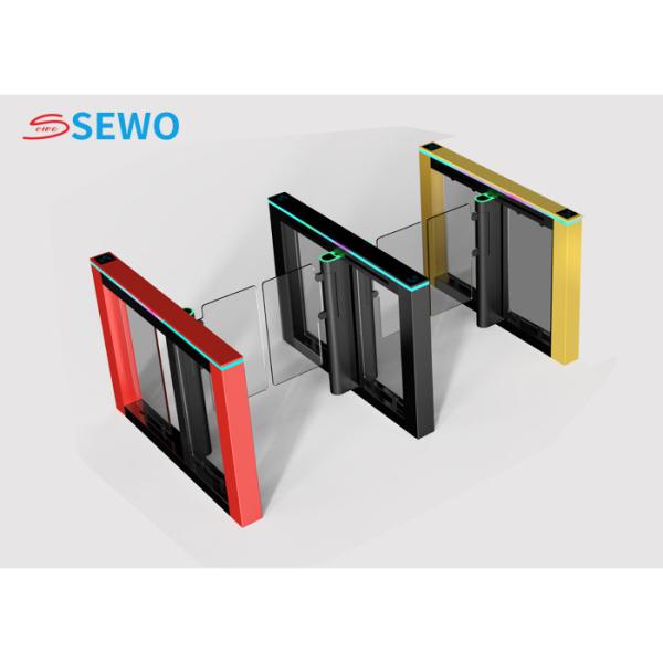 Aluminum Alloy Speed Gate Turnstile Access Control With RFID Card Reader
