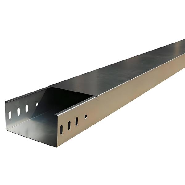 Cable de plata totalmente cerrado / Cable de acero de metal a través de la vía de carga media