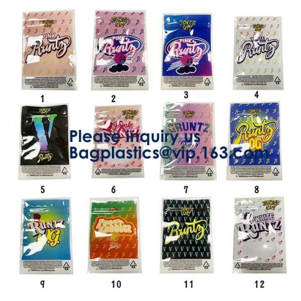 Child Resistant Exit Handle Bags Smell Proof For Legal Medicinal Products Mylor Foil k Bag
