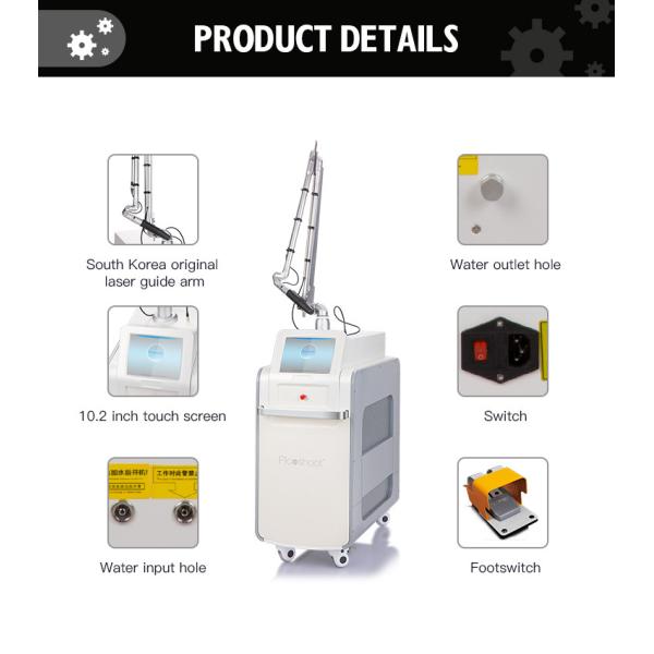 Вертикальный спектр машины пикосекунды лазера Nd Yag тонизируя удаление Melasma