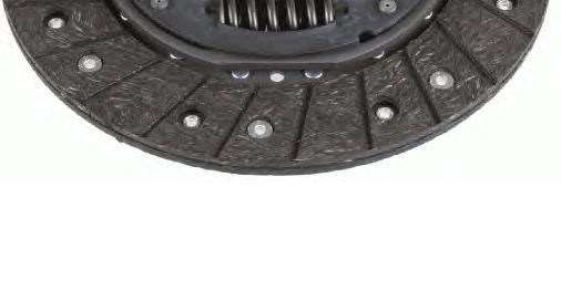 Car Spare Parts Clutch Disc Replacement , Auto Clutch For Cars 1862265031