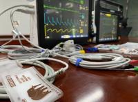 2Temp Resp Veterinário Multiparameter Monitor Multilinguagem Para Diagnóstico Cirúrgico