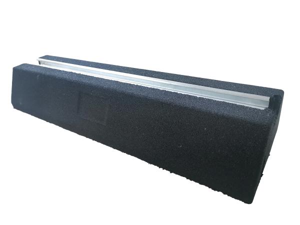 250mm Fix It Foot Black Air Conditioner Mounting Pad Anti Slip