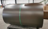 0.45mm 1200mm AZ150 PPGL bobines d'acier de couleur pré-finie brun S320GD pour revêtement de toit