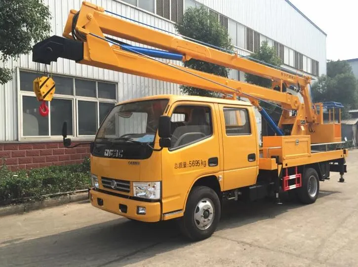 6 Wheels 15m	Aerial Platform Truck , Hydraulic Aerial Cage Truck