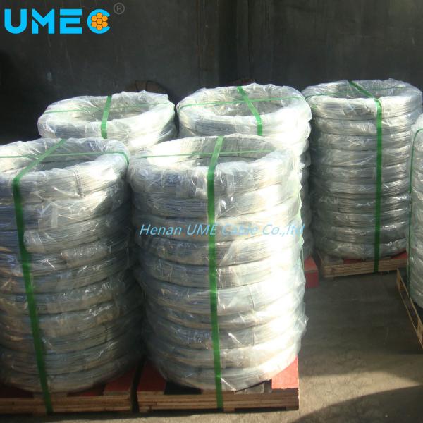 Arame de aço galvanizado de alta resistência à tração para teste SGS até 19/4.75 Tipo de condutor