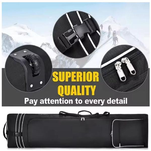 Водонепроницаемая дорожная сумка для сноуборда с подкладкой