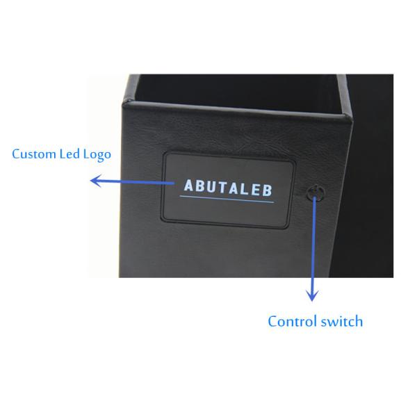 Повторно использованные света СИД Multiscene заряжателя Washable кожаного держателя ручки беспроводные