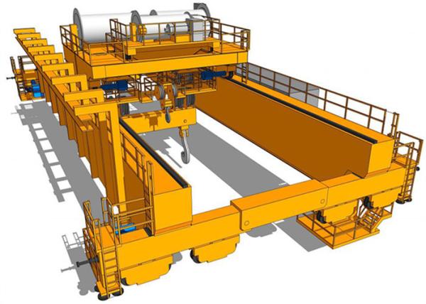 YZ 75/20T-180/40T Double Beam Overhead Crane 20m/Min
