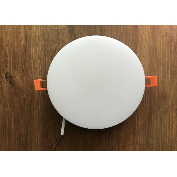 18W LED Slim Panel Light / Recessed Back Lighting Frameless Aluminum PC 105mm