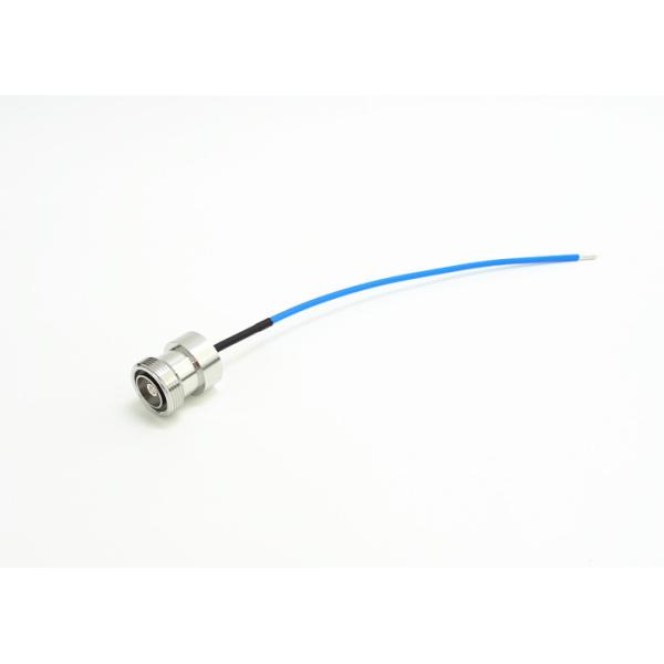 Female DIN Cable Assembly / Custom Coax Cable Assemblies For Electronic