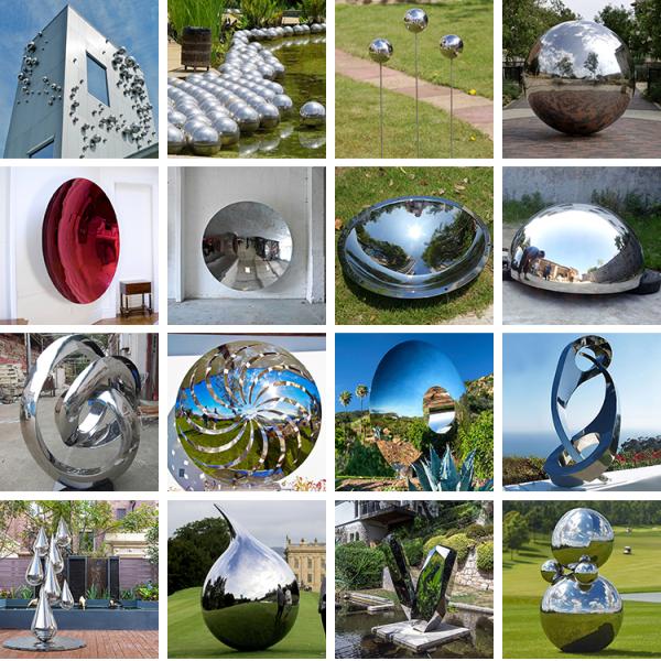 Полость отполированная зеркалом нержавеющей стали сферы 1000ММ большое Газинг 40 дюймов 48 дюймов