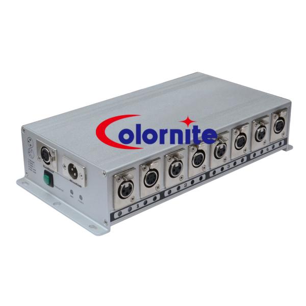 C.A. 100V - 240V 4 propulseur de signal de la manière DMX/argent ou noir de diviseur